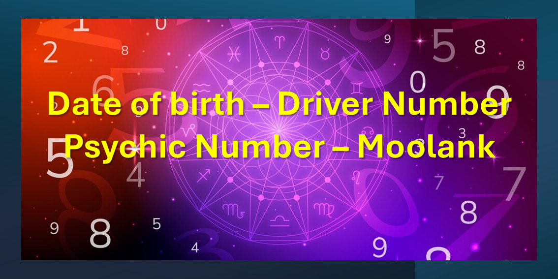 Driver Number, Psychic Number